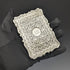 1870 British antique pure silver (925 silver) card case 60g Frederick Marson